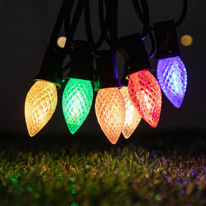 AC110V-220V Professional C7 E12 base Multicolor Replacement Christmas Bulb (XXA-C7) AC110V-220V Professional C7 E12 base Multicolor Replacement Christmas Bulb C7 Replacement Christmas Bulb