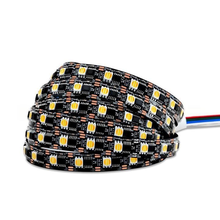 DC5V12V24V UCS7604 5050 SMD 60LED/M digital addressable WWA RGBW Flex led strip Series DC5V12V24V UCS7604 5050 SMD 60LED/M digital addressable WWA RGBW Flex led strip Series UCS7604 WWA RGBW Flex led strip