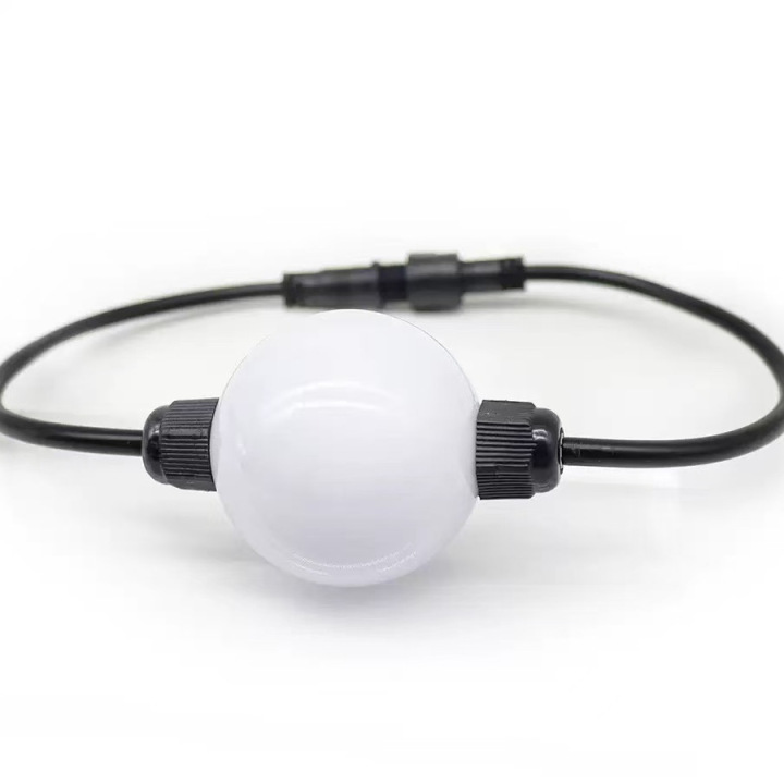 DC24V 360Degree 35mm 50mm SPI DMX Protocol Addressable LED Pixel Ball String Light (XXA-35B/50B) DC24V 360Degree 35mm 50mm SPI DMX Protocol Addressable LED Pixel Ball String Light Addressable LED Pixel Ball String Light,50mm pixel ball,35mm pixel ball
