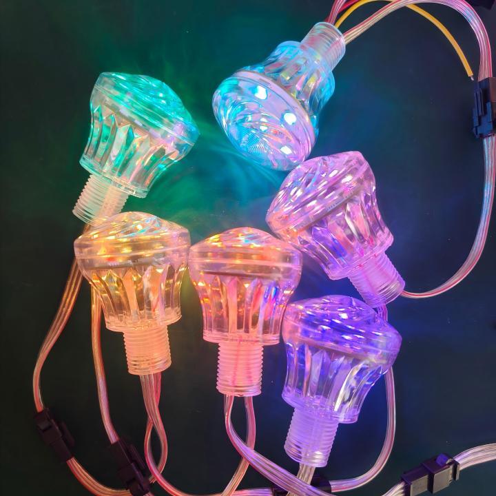 DC12V 24V UCS1903 GS8206 UCS8904 RGB RGBW amusemnt pixel light 45mm cabochon (XXA-45-360D) DC12V 24V UCS1903 GS8206 UCS8904 RGB RGBW amusemnt pixel light 45mm cabochon  45mm Cabochon Pixel Light