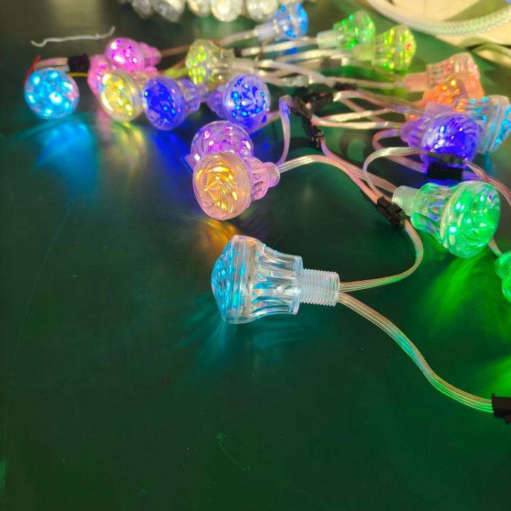 DC12V 24V UCS1903 GS8206 UCS8904 RGB RGBW amusemnt pixel light 45mm cabochon (XXA-45-360D) DC12V 24V UCS1903 GS8206 UCS8904 RGB RGBW amusemnt pixel light 45mm cabochon  45mm Cabochon Pixel Light