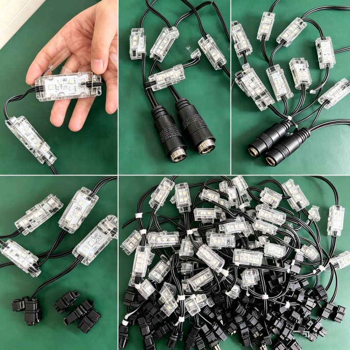 DC24V 6LEDs UCS1903/DMX512 Rectangular 5023 Pixel Module (XXA-5023) DC24V 6LEDs UCS1903/DMX512 Rectangular 5023 Pixel Module  5023 Pixel Module