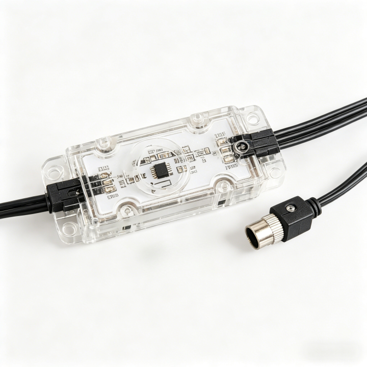 DC24V 6LEDs UCS1903/DMX512 Rectangular 5023 Pixel Module (XXA-5023) DC24V 6LEDs UCS1903/DMX512 Rectangular 5023 Pixel Module  5023 Pixel Module