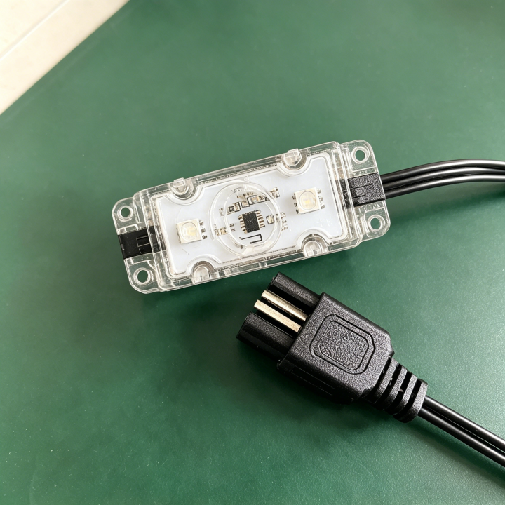 DC24V 6LEDs UCS1903/DMX512 Rectangular 5023 Pixel Module (XXA-5023) DC24V 6LEDs UCS1903/DMX512 Rectangular 5023 Pixel Module  5023 Pixel Module