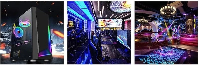 DC12V WS2815 SK6813 RGB digital individual controllable Flex led Strip series