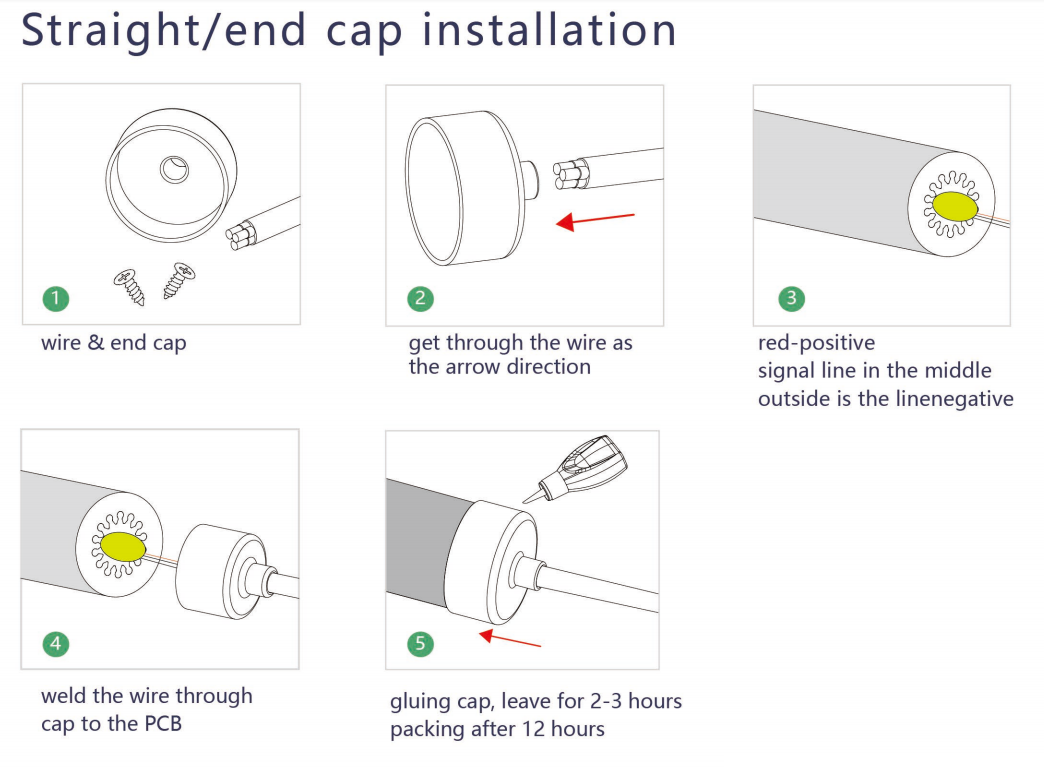 DC5V 360Viewing 15mm Diameter Copper Wire Digital Neon LED Tube with Woven (XXA-D15-SK6812)