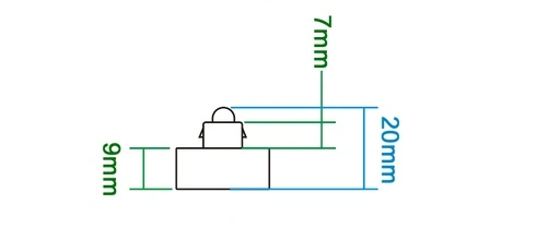 DC5V/12V/24V SPI DMX waterproof IP68 digital full color 12mm round square RGB LED Light Strings (XXA-12)