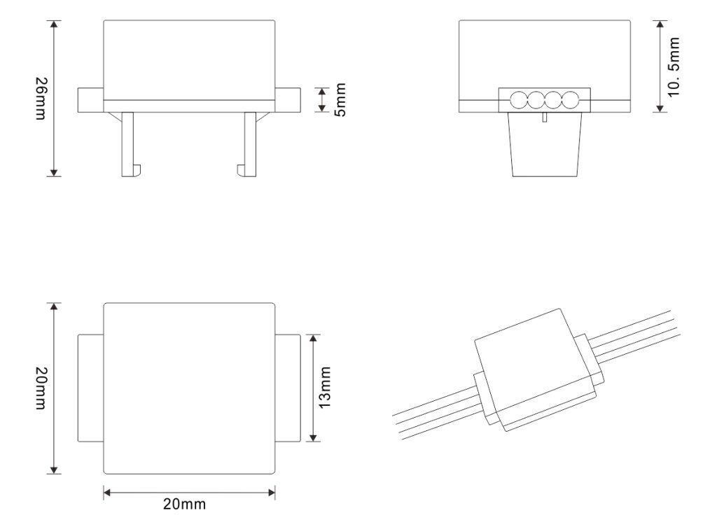 DC12V UCS5603 Custom Outdoor RGB Pixel Grid | Programmable Transparent Curtain for Dynamic Media Facades (XXA-WGP-1818)