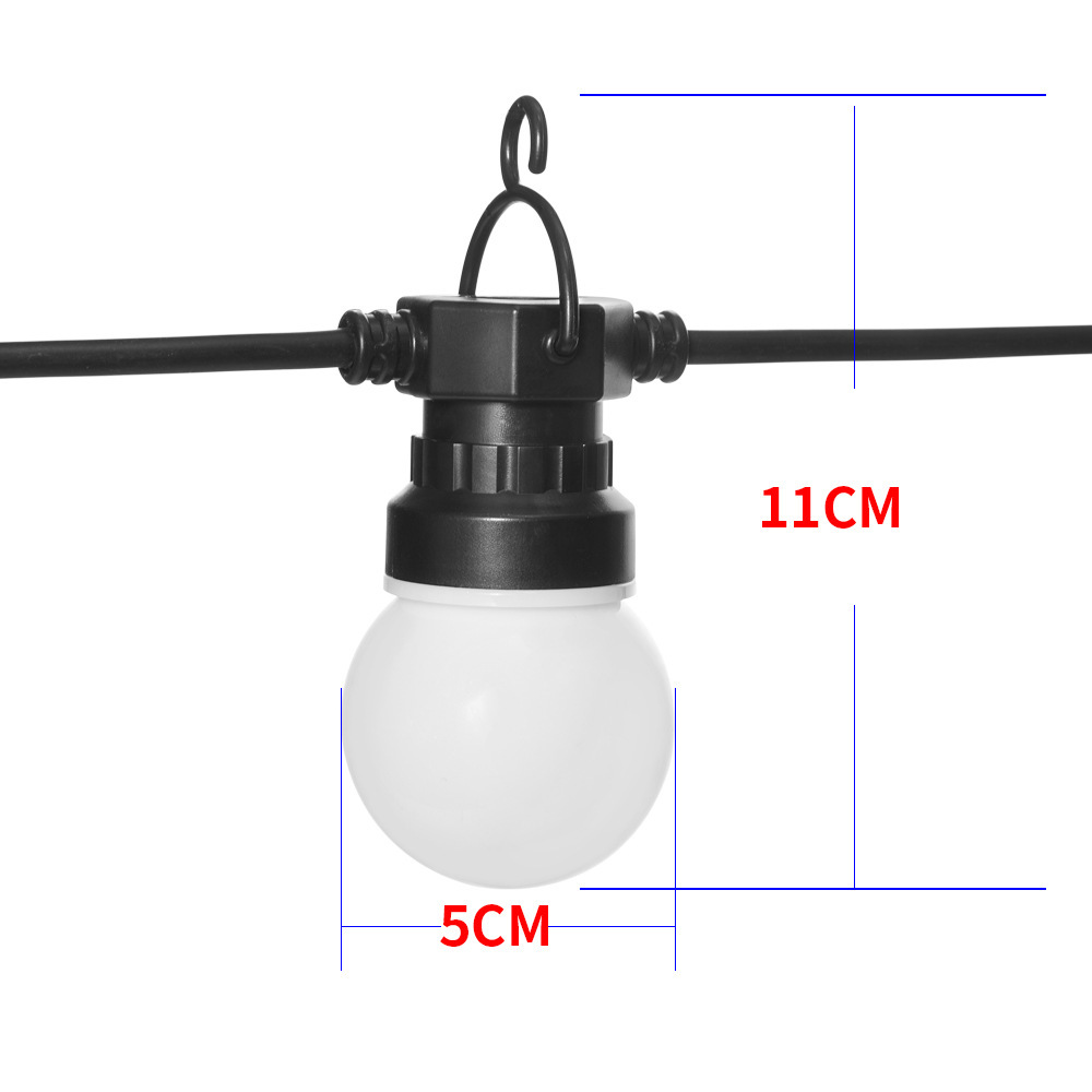 DC12V G50 DMX512 Festoon Bulb Atmosphere Light for Outdoor Camping, Garden, Yard, Wedding Decor (XXA-G50DMX)