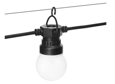 DC12V G50 DMX512 Festoon Bulb Atmosphere Light for Outdoor Camping, Garden, Yard, Wedding Decor (XXA-G50DMX)