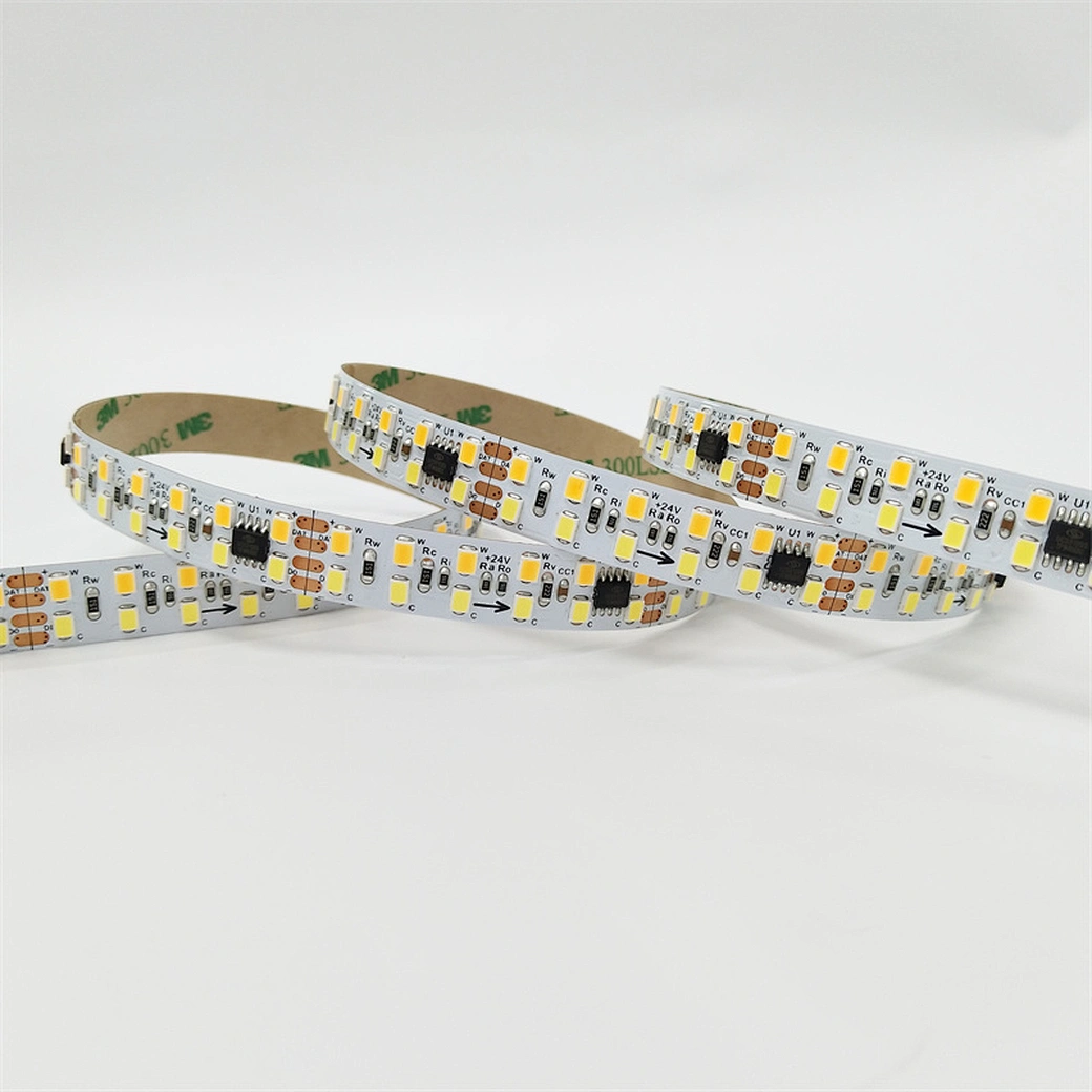 240LEDs/m DMX512 2835 dual white led strip