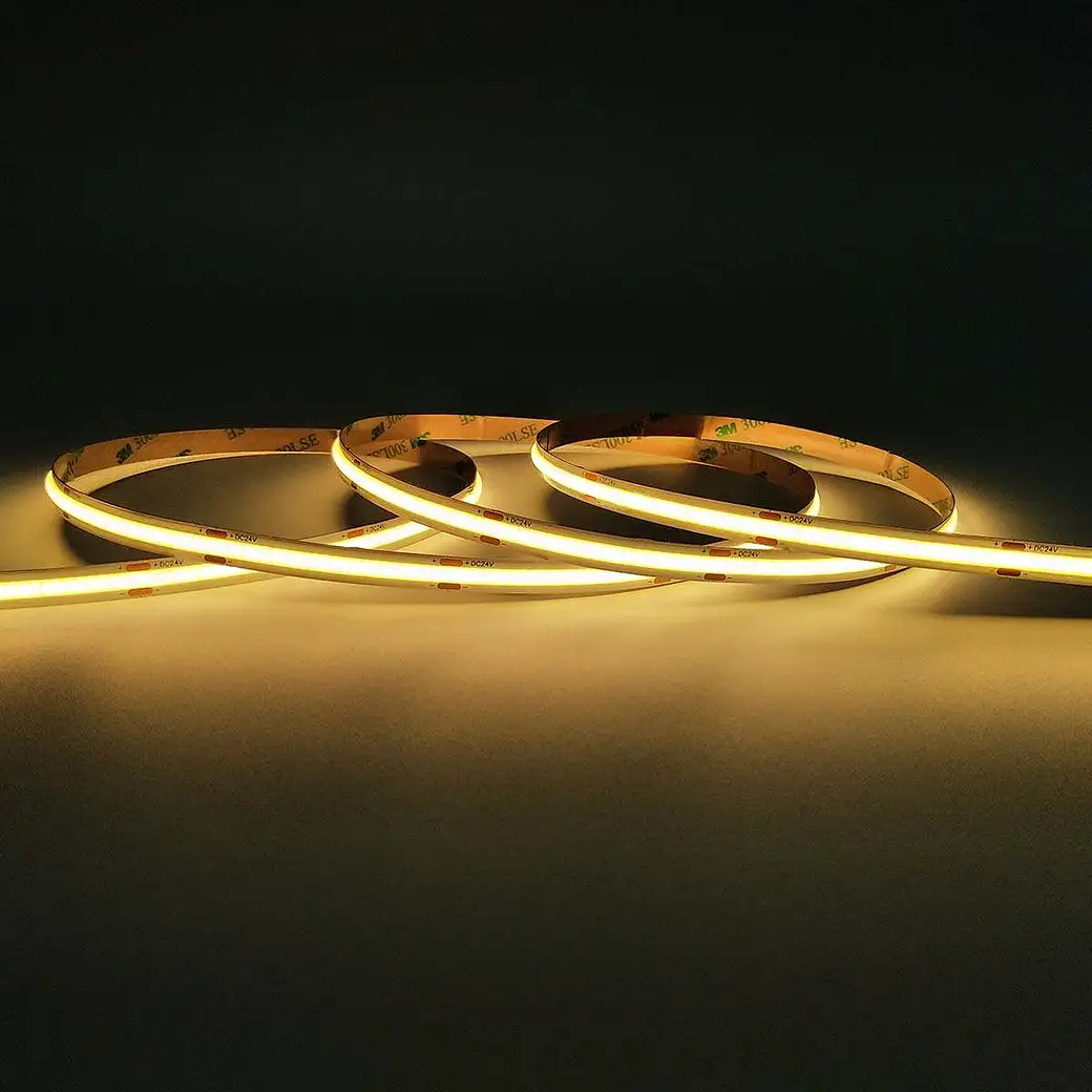 8mm 480Chips/M White COB LED Strips