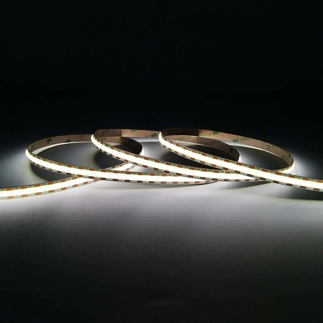 8mm Free Cut 480Chips/M White COB LED Strips