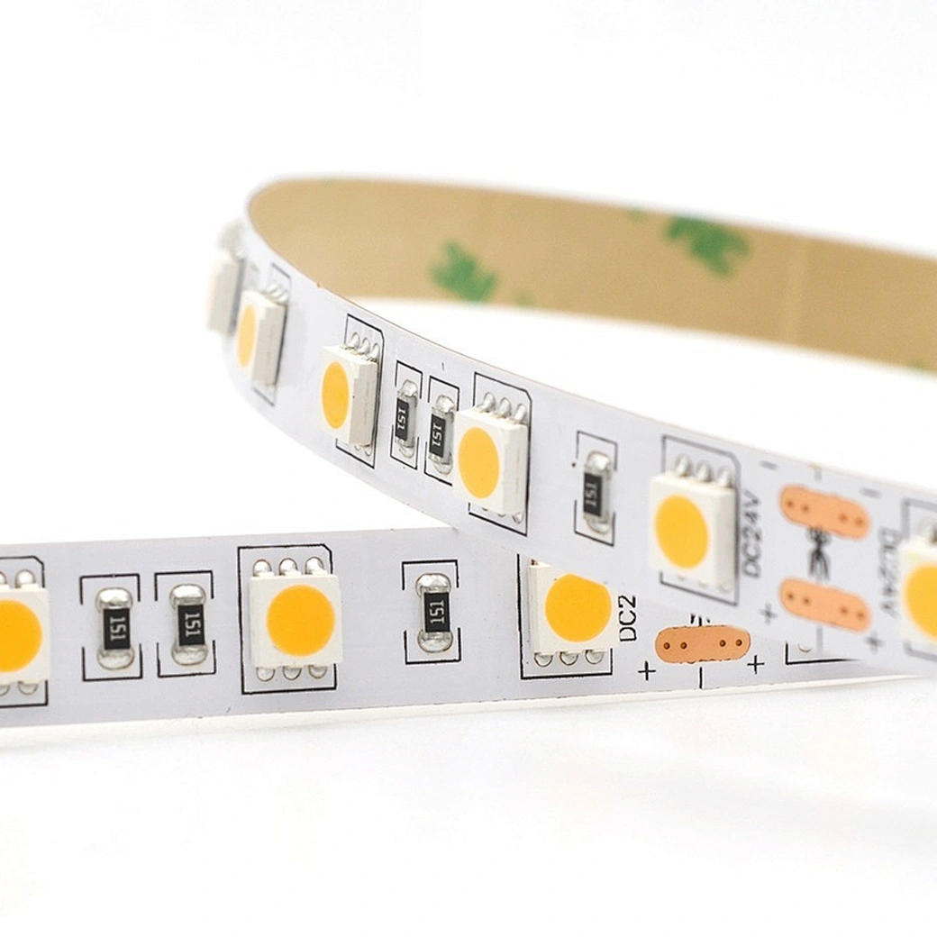 DC12V 24V 60LEDs/m white led strip