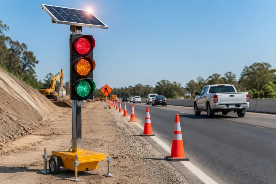 Solar Portable LED Traffic Lights 101: A Comprehensive Overview