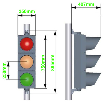 NobTra Traffic Signal Factory 200mm Traffic Light Modules 2 Year Warranty IP65 LED Traffic Light Core 2 Year Warranty IP65 200mm Traffic Light Modules LED Traffic Light Core 2 year warranty,200mm traffic light,traffic light modules