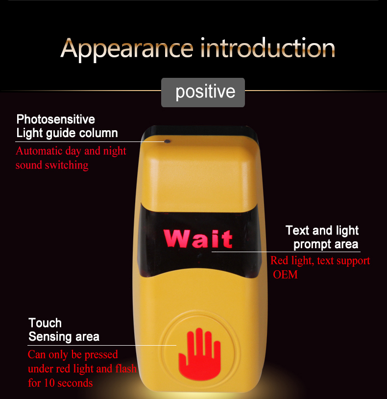 OEM Blind CLock Push Button Wireless Contactless Pedestrian Button 2 Year Warranty IP65 Waterproof Rating OEM Contactless Pedestrian Button 2 Year Warranty IP65 Waterproof Rating OEM,contactless pedestrian button,2 year warranty,OEM,IP65 waterproof rating