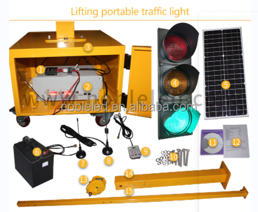 1 Year Warranty Solar Wireless Portable 200MM Traffic Light on Sale Easy to Use Solar Moving Traffic Lights Solar Portable Wireless 200MM Traffic Light 1 Year Warranty soalr,portable,wireless,200mm traffic light,1 year warranty