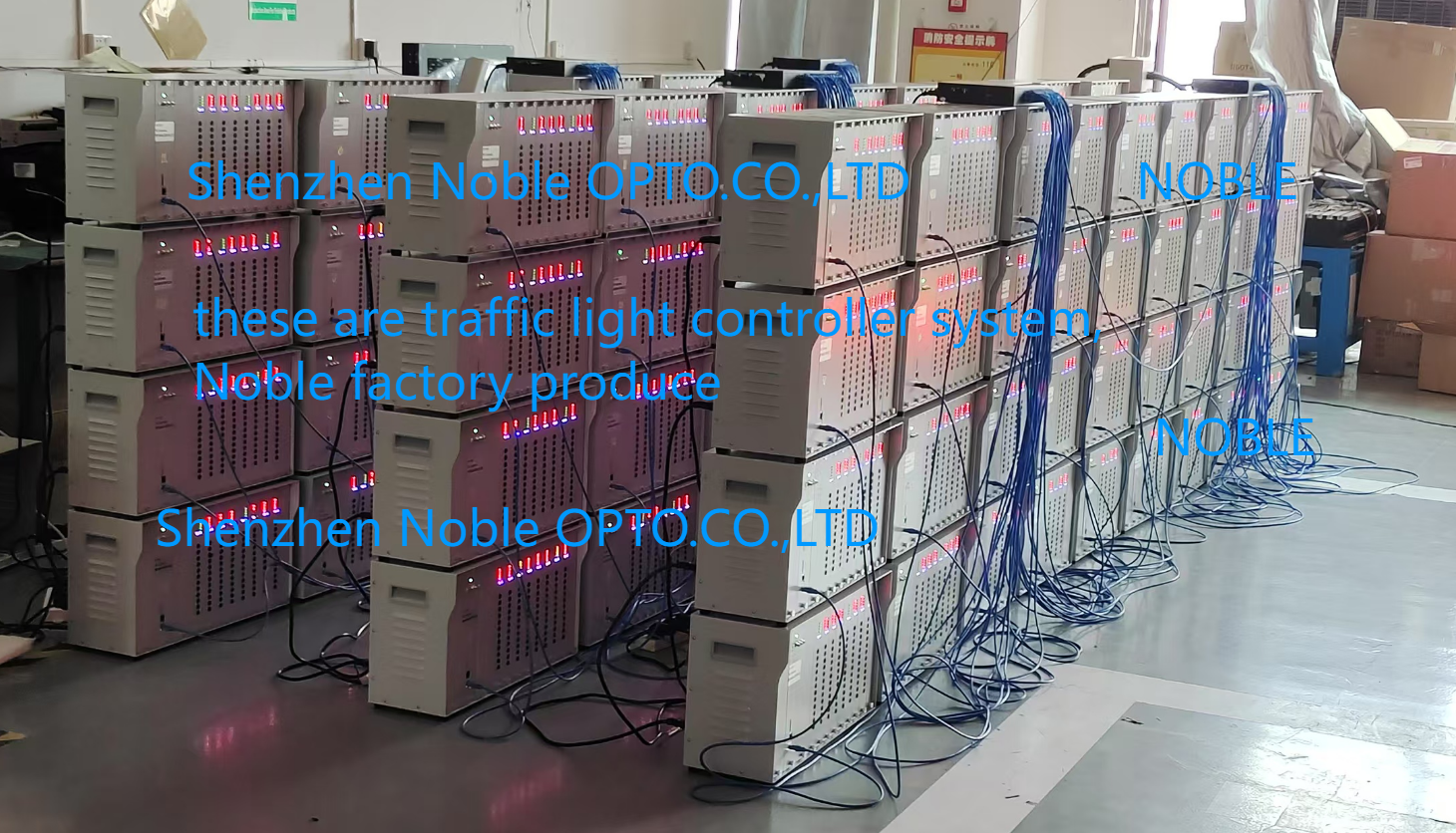 NOBLE Traffic Signal Factory Direct Sales: Multi-functional Intelligent Traffic Controller 5 Year Warranty 16~24-Road Controller with Fault Output Intelligent Traffic Controller System 16~24-Road Controller 5 Year Warranty with Fault Output APP,WIFI,GPS,16~24 channel,intelligent,5 year warranty,Fault output