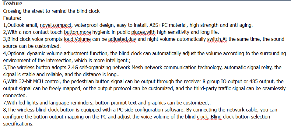Pedestrian Safety Solution Chinese Manufacturer's Contactless Pedestrian Button 2 Year Warranty IP65 Waterproof Rating IP65 Waterproof Rating Traffic Contactless Pedestrian Button Crossing Road Safety 2 Year Warranty contactless pedestrian button,2 year warranty,IP65 waterproof rating