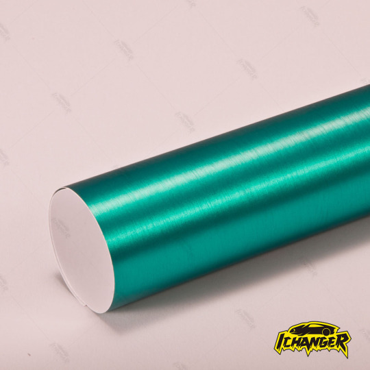 Brushed Metal Lake Green Car Wrap Vinyl Film