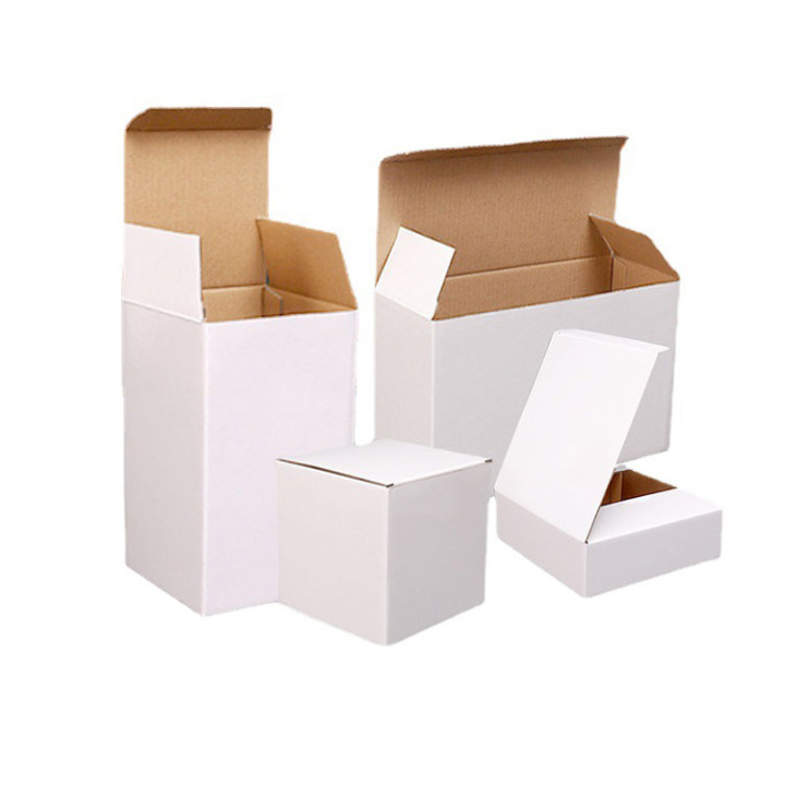 Custom Eco-Friendly White Paper Boxes - Sustainable Kraft Gift & Product Packaging Boxes 