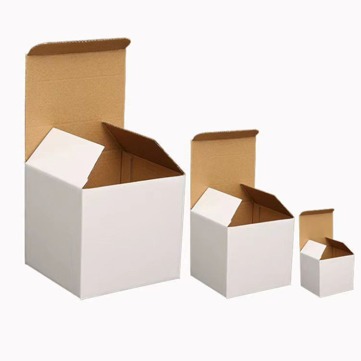 Custom Eco-Friendly White Paper Boxes - Sustainable Kraft Gift & Product Packaging Boxes 