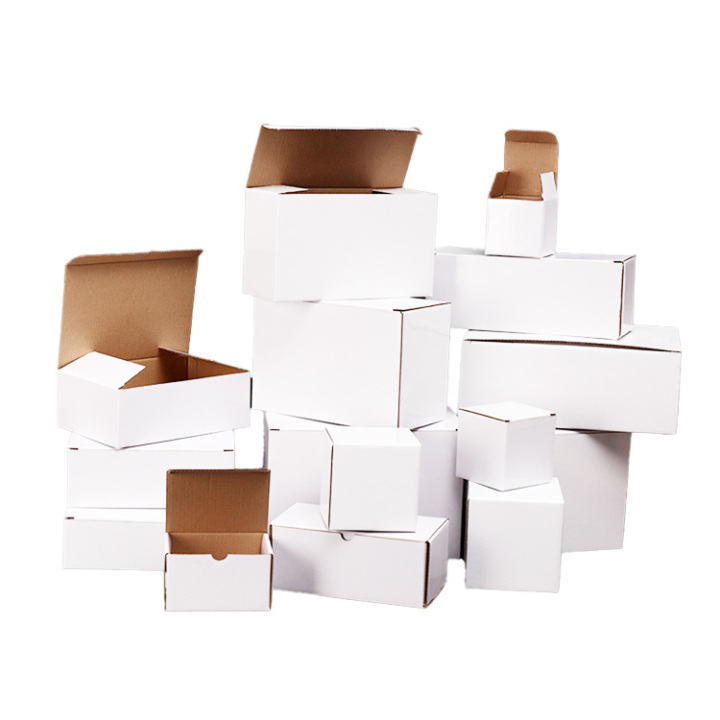 Custom Eco-Friendly White Paper Boxes - Sustainable Kraft Gift & Product Packaging Boxes 