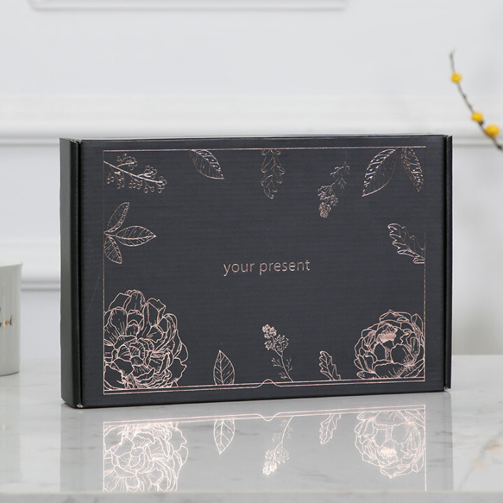 Custom Printed One Piece Folding Paperboard Boxes - for Jewelry, Cosmetics Accessories & Wigs 
