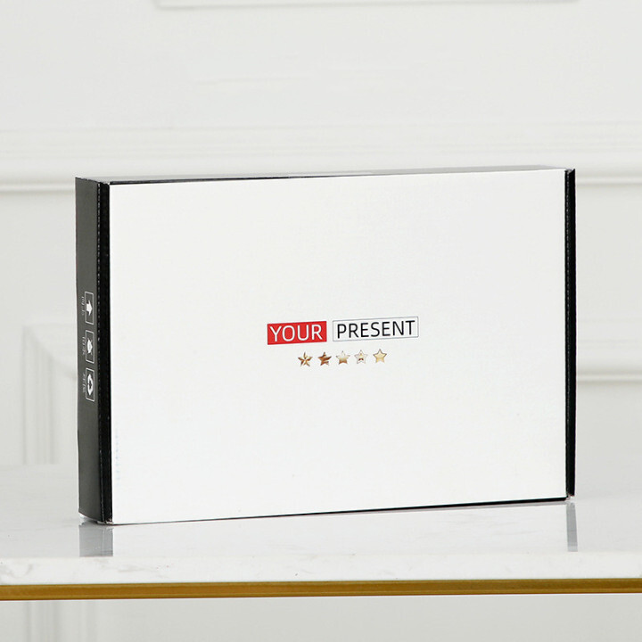 Custom Printed One Piece Folding Paperboard Boxes - for Jewelry, Cosmetics Accessories & Wigs 