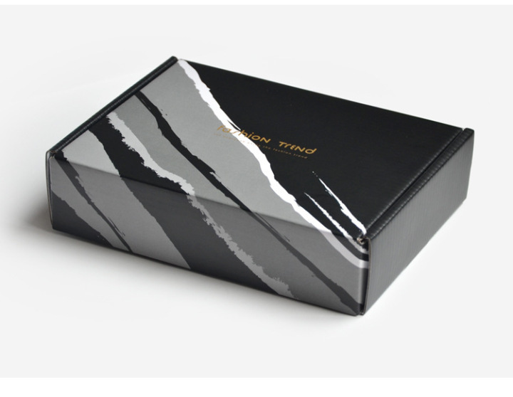 Custom Printed One Piece Folding Paperboard Boxes - for Jewelry, Cosmetics Accessories & Wigs 