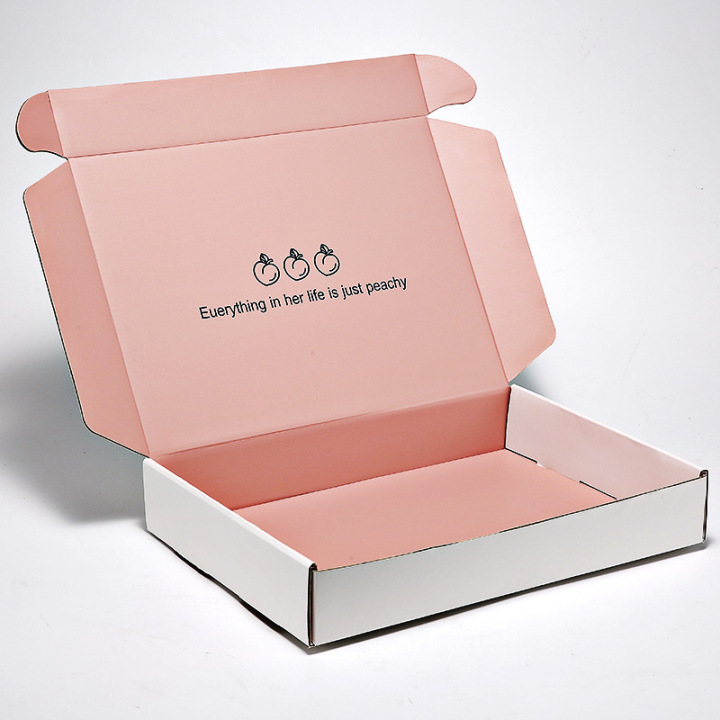 Custom Printed Recyclable Paper Packaging Box - for Cosmetics, Electronics Accessories, Jewelry 