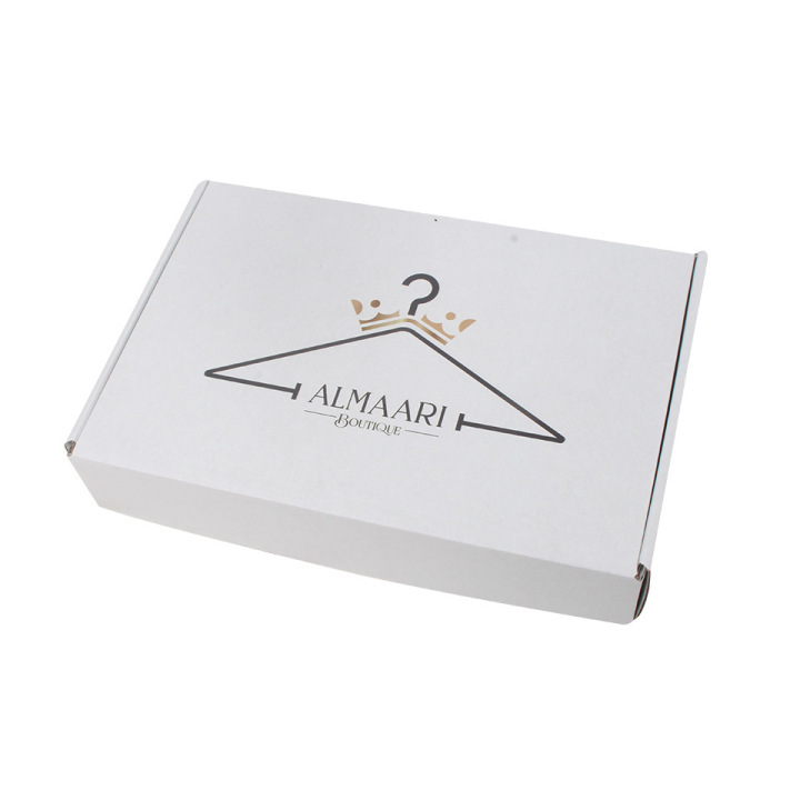White Apparel Shipping Boxes | FASHION-TREND Branded Mailers for Ecommerce 