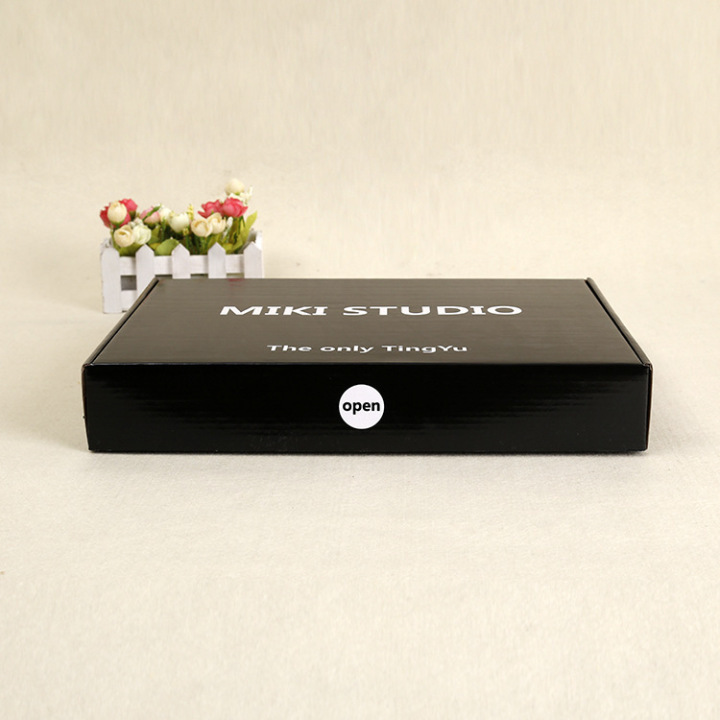 Corrugated Shipping Boxes | Sturdy Black Mailer Boxes for E-commerce Retail Shipping & Small Business Packaging 