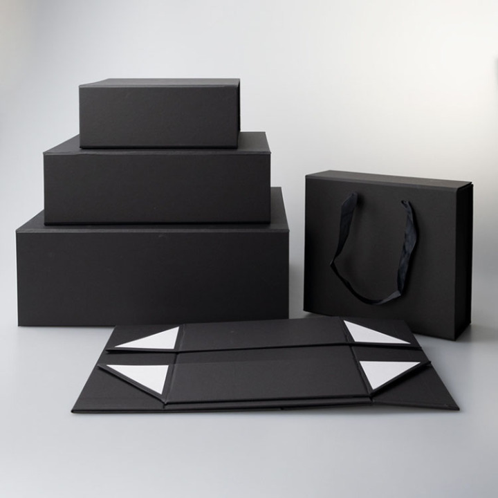 Wholesale Custom Magnetic Collapsible Gift Boxes | Luxury Foldable Rigid Packaging for Retail 