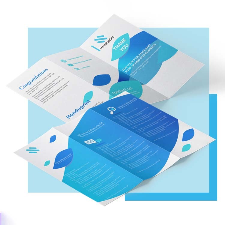 Custom Bulk Custom Folded Insert Cards | Professional Multi-Fold ...