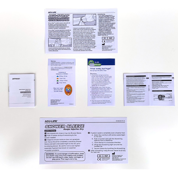 Bulk Custom Product User Manual Printing | Professional Folded Instruction Manual Service 