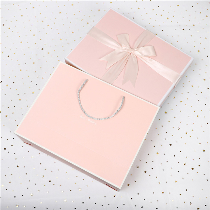 Custom Lid and Base Gift Boxes, Bulk Thank You Favor Boxes for Soap & Gifts 