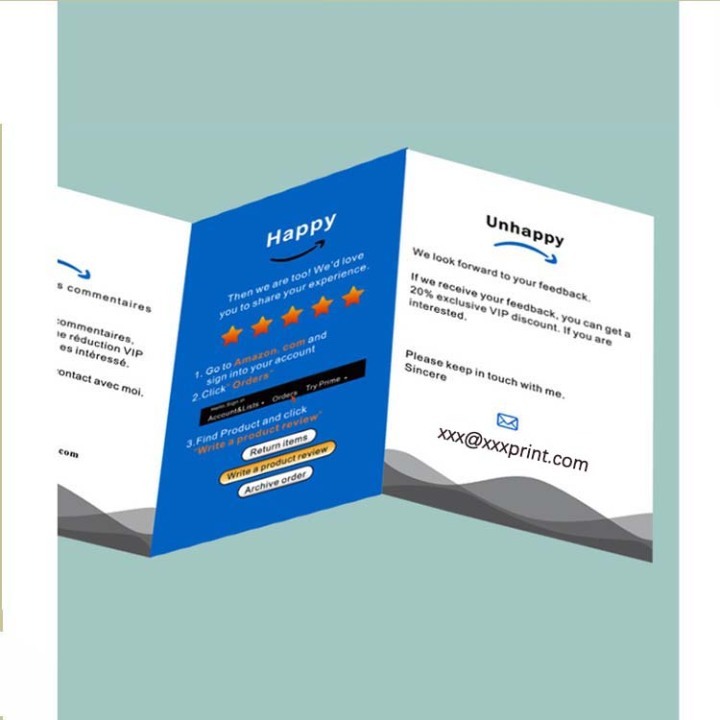 Custom Full-Color Tri-Fold Flyer Printing | A4 A5 Sizes Free Design 