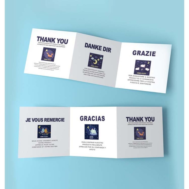 Custom Full-Color Tri-Fold Flyer Printing | A4 A5 Sizes Free Design 