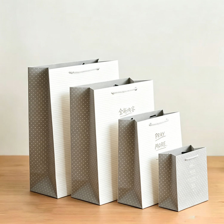 Modern Minimalist Goody Bags | Premium Cotton Rope Handle Wholesale 