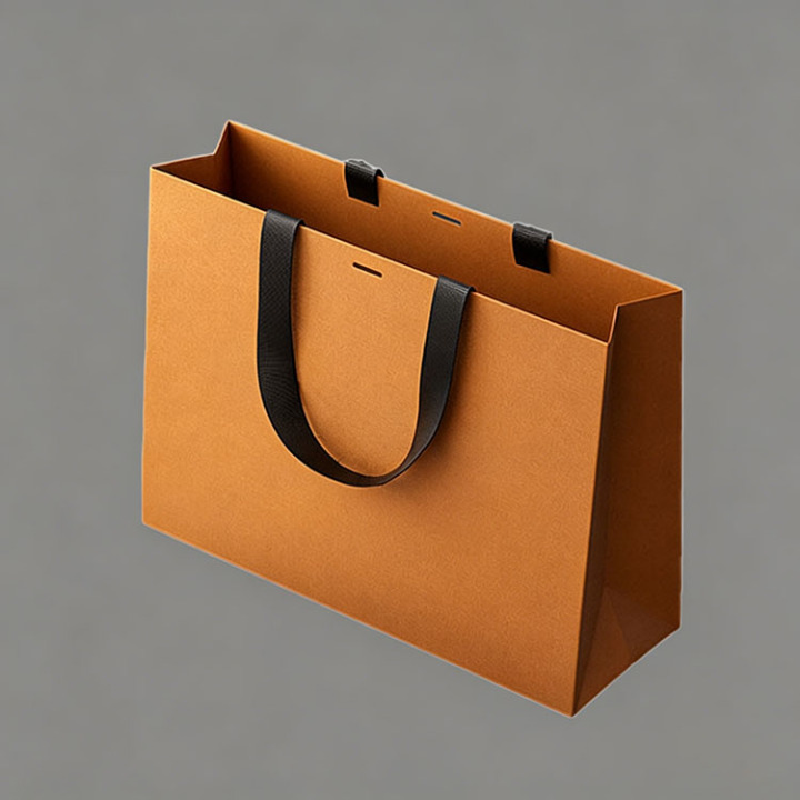 Wholesale Recyclable Luxury Paper Shopping Bags with Printed Logo 