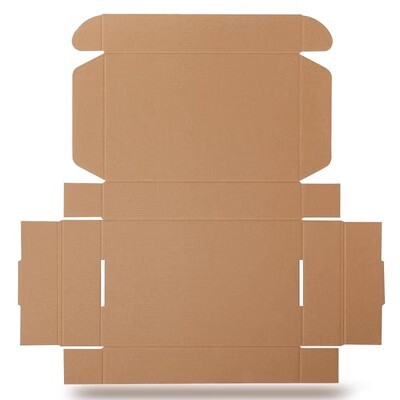 Brown Corrugated Airplane Box - Kraft Folding Shipping & Mailer Box 