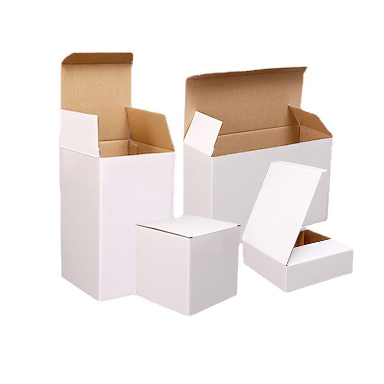 Custom Eco-Friendly White Paper Boxes - Sustainable Kraft Gift & Product Packaging Boxes 