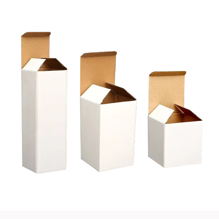 Custom Eco-Friendly White Paper Boxes - Sustainable Kraft Gift & Product Packaging Boxes 