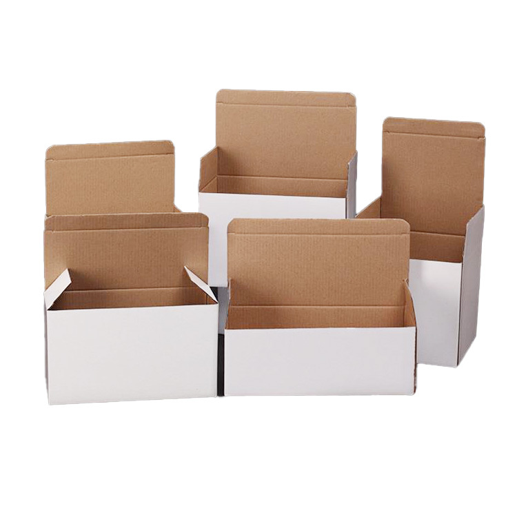 Custom Eco-Friendly White Paper Boxes - Sustainable Kraft Gift & Product Packaging Boxes 