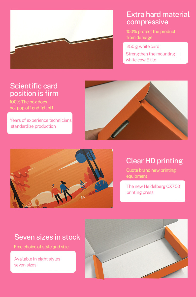 Custom Printed Colorful Mailer Boxes | Corrugated Shipping Boxes 