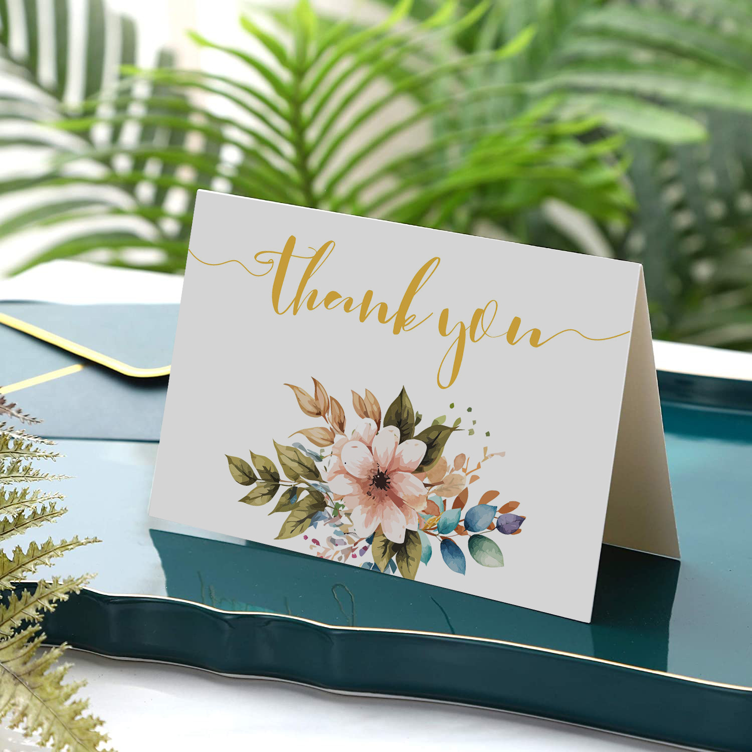 Thank You Note Cards - Perfect for Weddings Business & Personal Gifts 