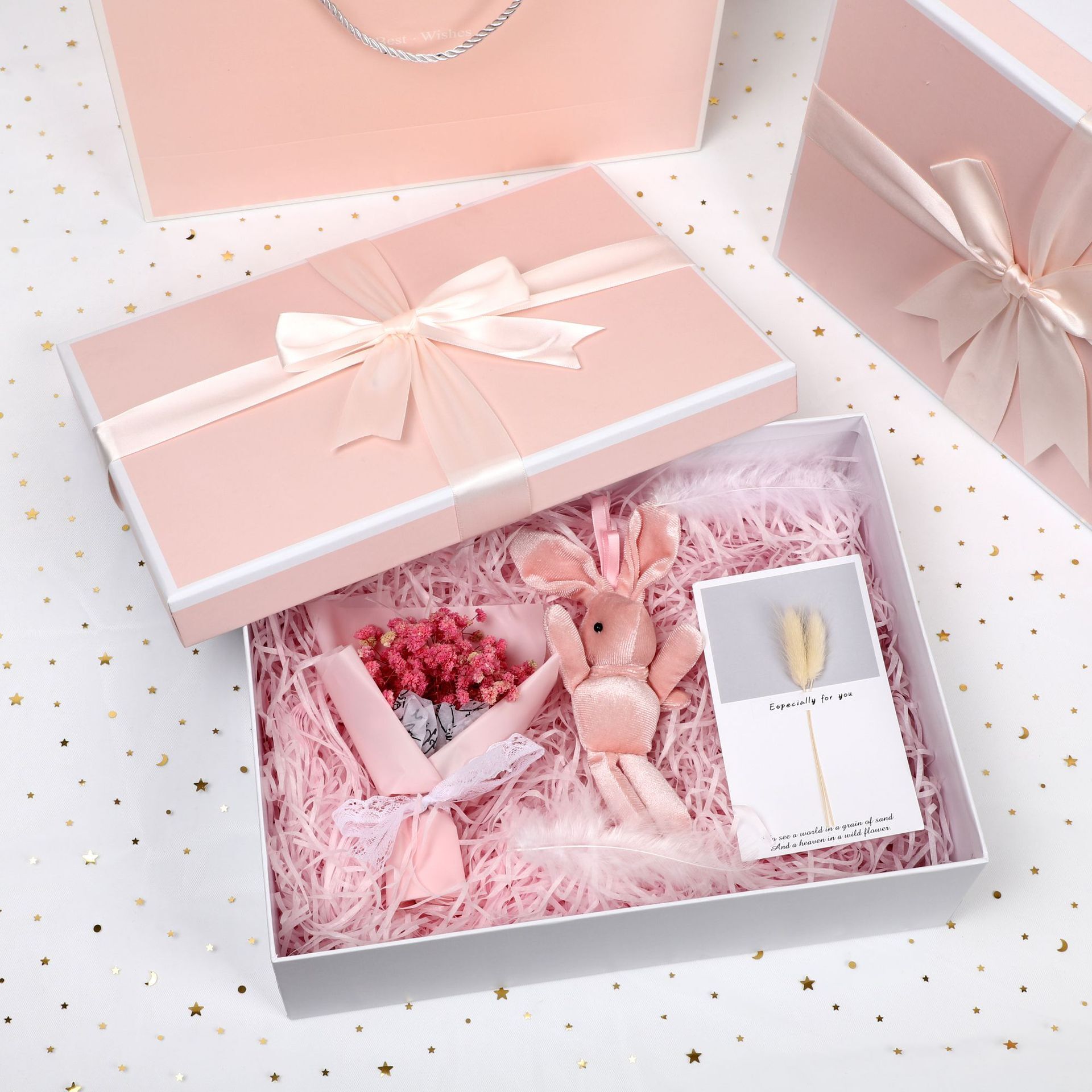 Custom Lid & Base Gift Boxes Bulk Thank You Favor Boxes for Soap Gifts Wholesale 