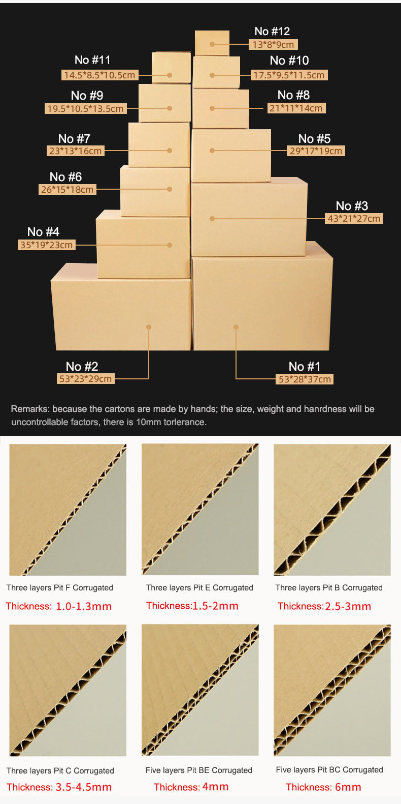 Tape-Free Corrugated Box with Pull Tear Strip | Biodegradable Shipping 
